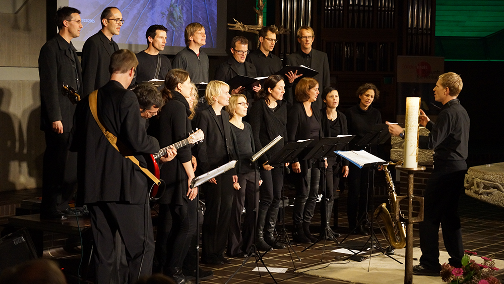Seit vielen Jahren veranstaltet der Förderkreis zusammen mit den Thingers Gospel Singers Benefizkonzerte unter Leitung von Martin Babel.